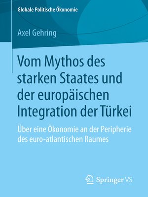 cover image of Vom Mythos des starken Staates und der europäischen Integration der Türkei